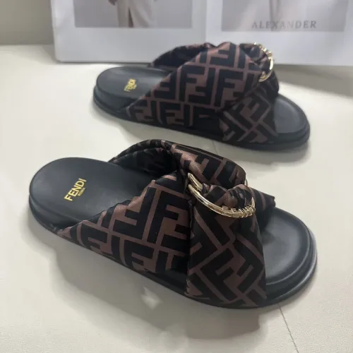 Replica Fendi Slippers For Men #1453883 $76.00 USD for Wholesale