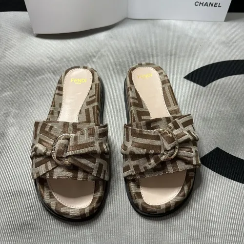 Cheap Fendi Slippers For Women #1453884, $$80.00 USD On Fendi Slippers