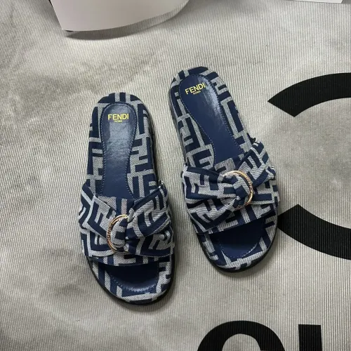 Cheap Fendi Slippers For Women #1453890, $$80.00 USD On Fendi Slippers