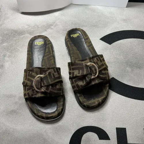 Cheap Fendi Slippers For Women #1453892, $$80.00 USD On Fendi Slippers