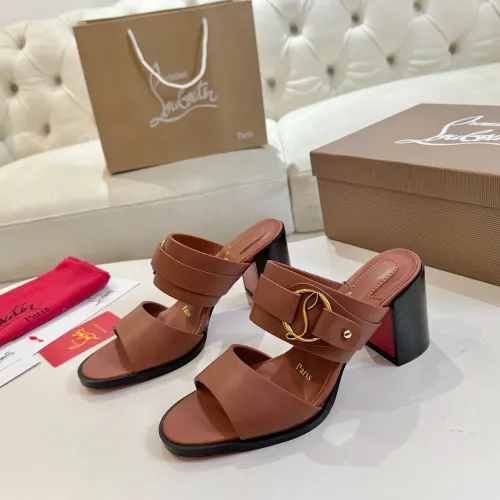 Cheap Christian Louboutin CL Slippers For Women #1453904, $$100.00 USD On Christian Louboutin CL Slippers