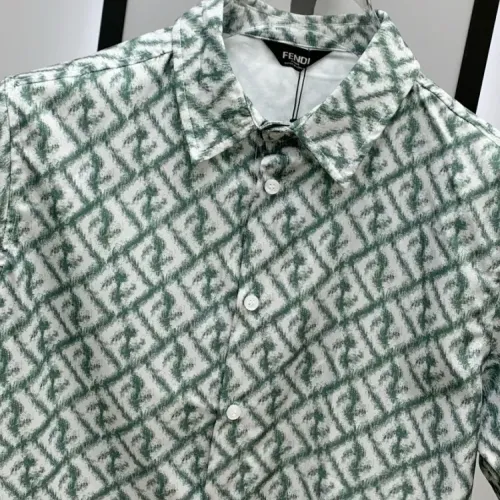 Replica Fendi Tracksuits Short Sleeved For Men #1454037 $52.00 USD for Wholesale