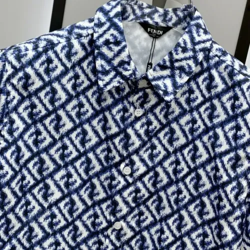 Replica Fendi Tracksuits Short Sleeved For Men #1454038 $52.00 USD for Wholesale