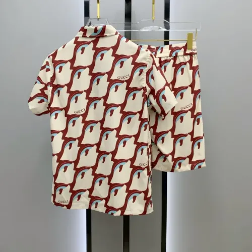 Replica Gucci Tracksuits Short Sleeved For Men #1454049 $52.00 USD for Wholesale