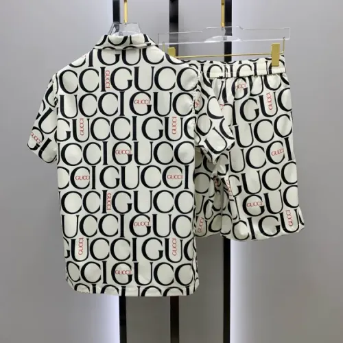 Replica Gucci Tracksuits Short Sleeved For Men #1454053 $52.00 USD for Wholesale