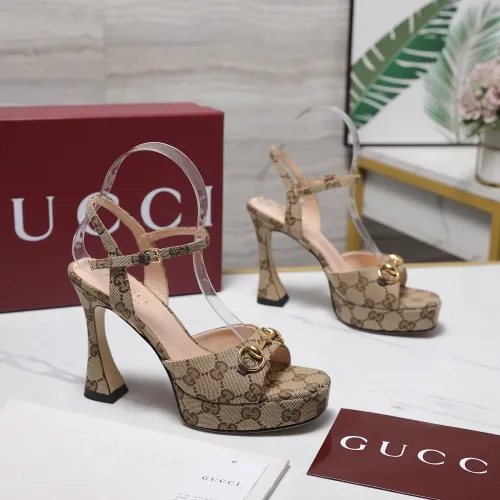 Replica Gucci Sandal For Women #1454195 $112.00 USD for Wholesale