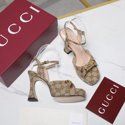 Replica Gucci Sandal For Women #1454195 $112.00 USD for Wholesale