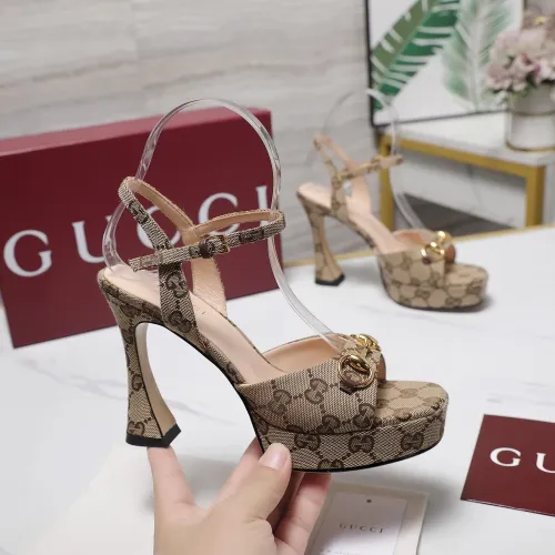 Replica Gucci Sandal For Women #1454195 $112.00 USD for Wholesale