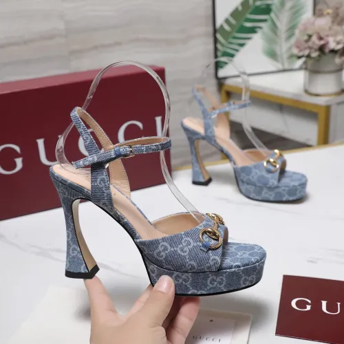 Replica Gucci Sandal For Women #1454196 $112.00 USD for Wholesale
