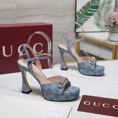 Replica Gucci Sandal For Women #1454196 $112.00 USD for Wholesale