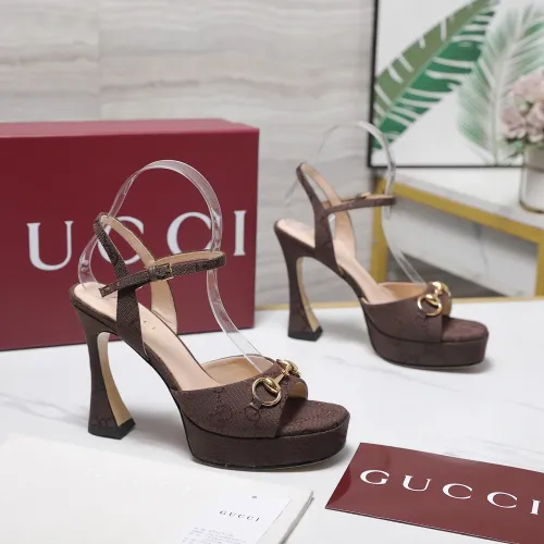 Replica Gucci Sandal For Women #1454198 $112.00 USD for Wholesale