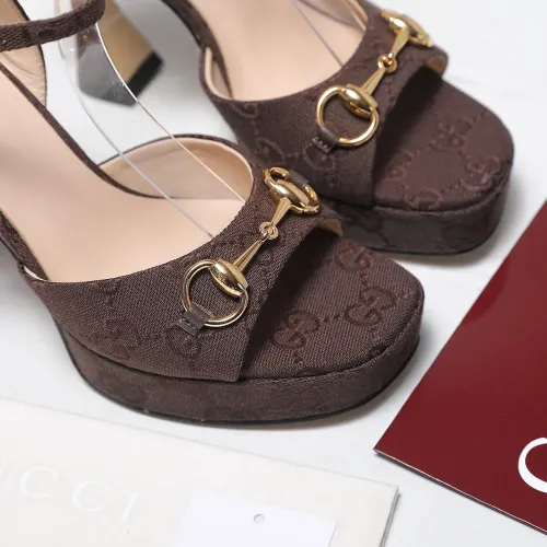 Replica Gucci Sandal For Women #1454198 $112.00 USD for Wholesale