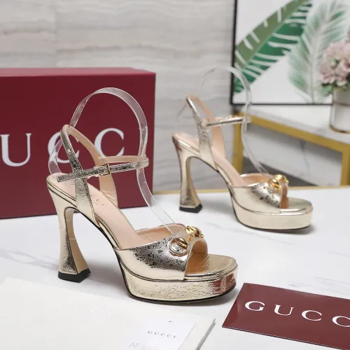 Replica Gucci Sandal For Women #1454200 $112.00 USD for Wholesale