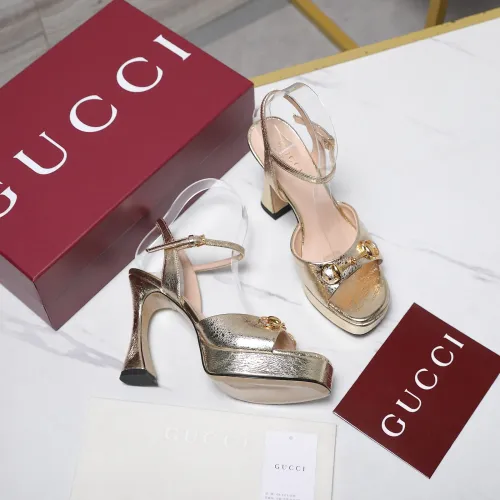 Replica Gucci Sandal For Women #1454200 $112.00 USD for Wholesale