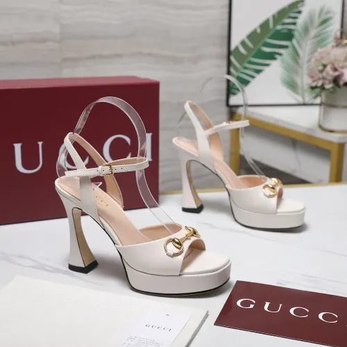Replica Gucci Sandal For Women #1454201 $112.00 USD for Wholesale