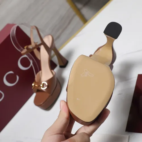 Replica Gucci Sandal For Women #1454202 $112.00 USD for Wholesale
