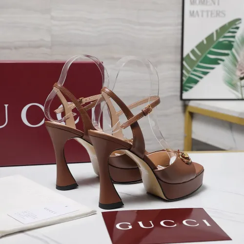Replica Gucci Sandal For Women #1454202 $112.00 USD for Wholesale