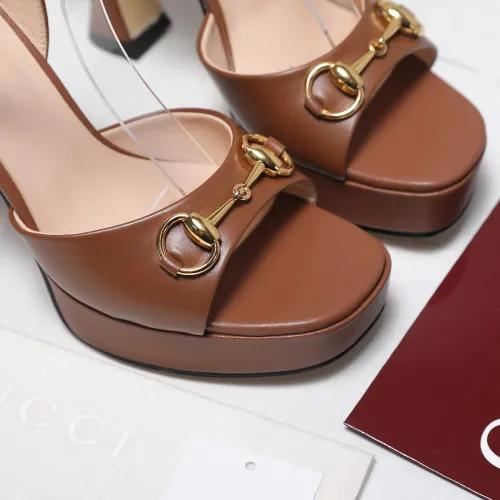 Replica Gucci Sandal For Women #1454202 $112.00 USD for Wholesale