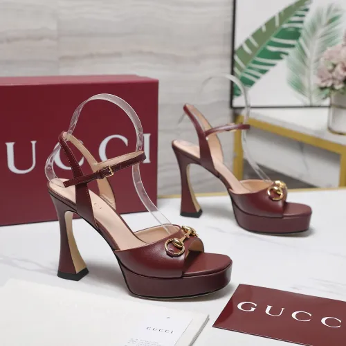 Replica Gucci Sandal For Women #1454203 $112.00 USD for Wholesale