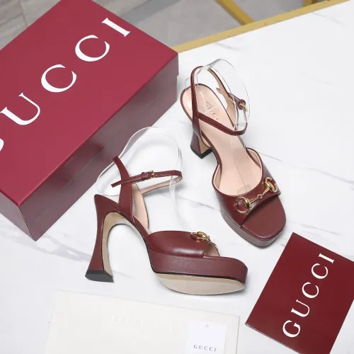 Replica Gucci Sandal For Women #1454203 $112.00 USD for Wholesale