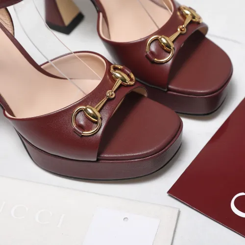 Replica Gucci Sandal For Women #1454203 $112.00 USD for Wholesale