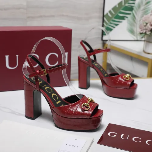 Replica Gucci Sandal For Women #1454209 $118.00 USD for Wholesale