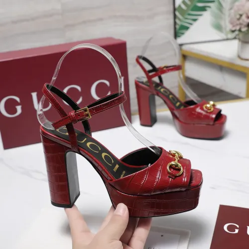 Replica Gucci Sandal For Women #1454209 $118.00 USD for Wholesale