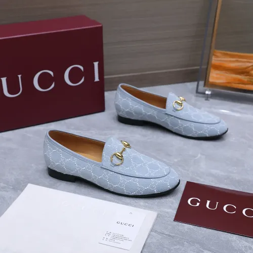 Replica Gucci Oxfords Shoes For Women #1454217 $118.00 USD for Wholesale