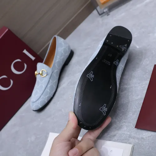 Replica Gucci Oxfords Shoes For Women #1454217 $118.00 USD for Wholesale