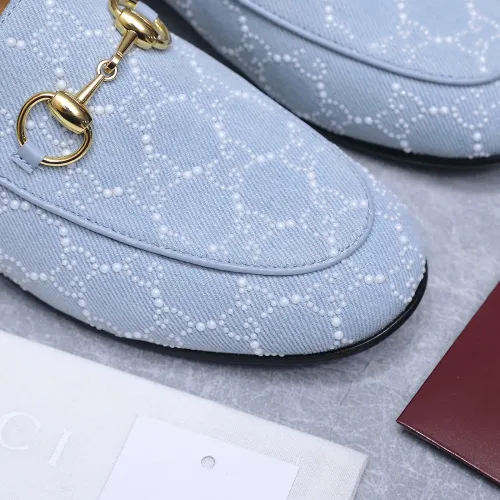 Replica Gucci Oxfords Shoes For Women #1454217 $118.00 USD for Wholesale