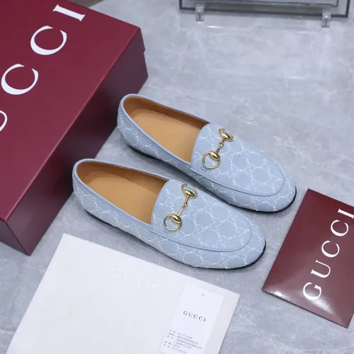 Replica Gucci Oxfords Shoes For Women #1454217 $118.00 USD for Wholesale