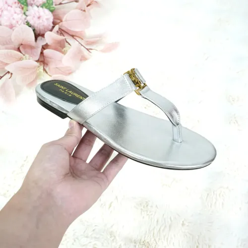 Replica Yves Saint Laurent YSL Slippers For Women #1454290 $92.00 USD for Wholesale