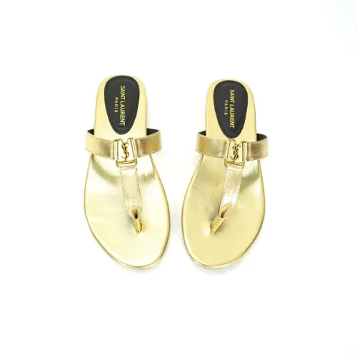 Replica Yves Saint Laurent YSL Slippers For Women #1454291 $92.00 USD for Wholesale