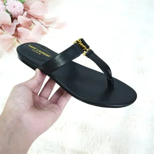 Replica Yves Saint Laurent YSL Slippers For Women #1454297 $92.00 USD for Wholesale