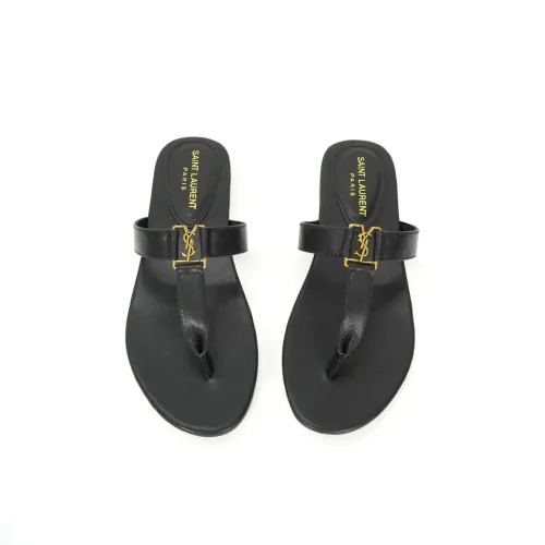 Replica Yves Saint Laurent YSL Slippers For Women #1454297 $92.00 USD for Wholesale