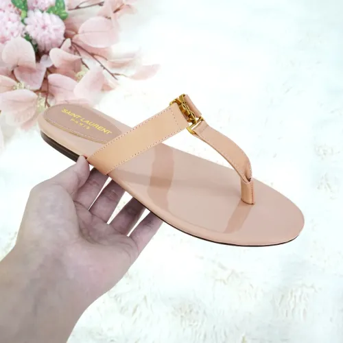 Replica Yves Saint Laurent YSL Slippers For Women #1454299 $92.00 USD for Wholesale