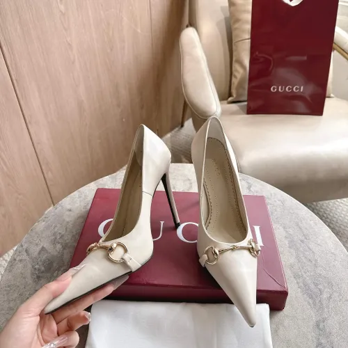 Replica Gucci High-Heeled Shoes For Women #1454404 $105.00 USD for Wholesale