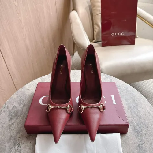 Replica Gucci High-Heeled Shoes For Women #1454405 $105.00 USD for Wholesale