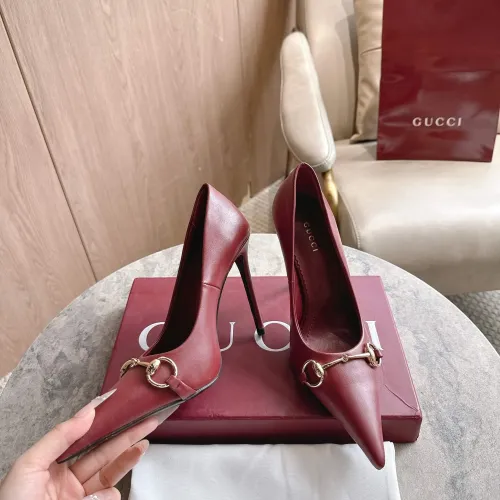 Replica Gucci High-Heeled Shoes For Women #1454405 $105.00 USD for Wholesale