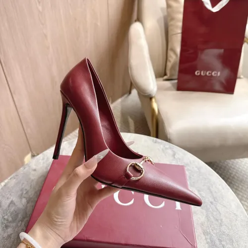 Replica Gucci High-Heeled Shoes For Women #1454405 $105.00 USD for Wholesale