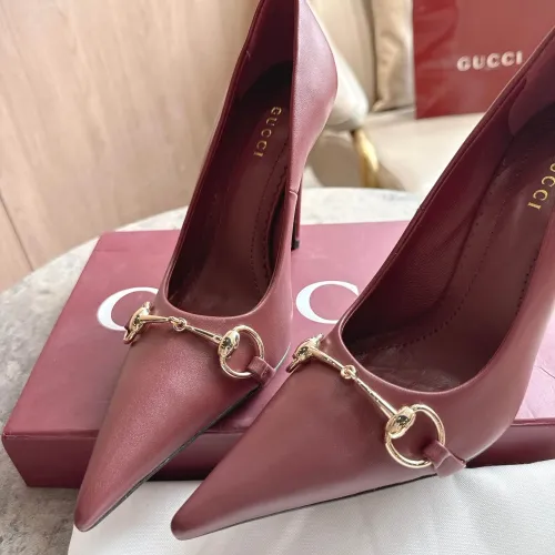 Replica Gucci High-Heeled Shoes For Women #1454405 $105.00 USD for Wholesale