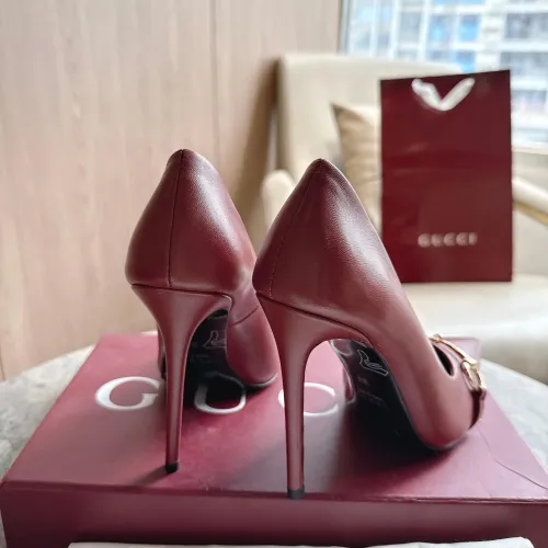 Replica Gucci High-Heeled Shoes For Women #1454405 $105.00 USD for Wholesale