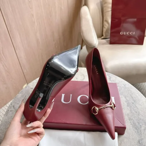 Replica Gucci High-Heeled Shoes For Women #1454405 $105.00 USD for Wholesale