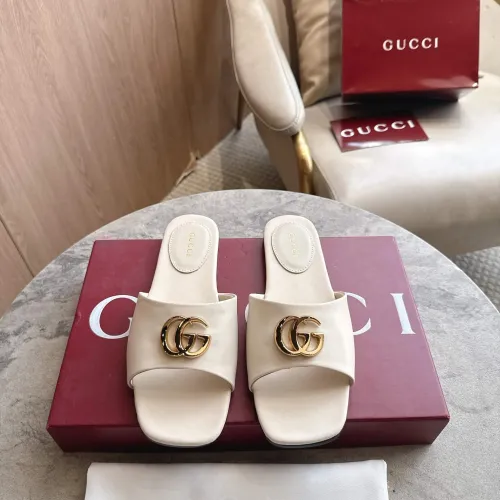 Replica Gucci Slippers For Women #1454408 $92.00 USD for Wholesale