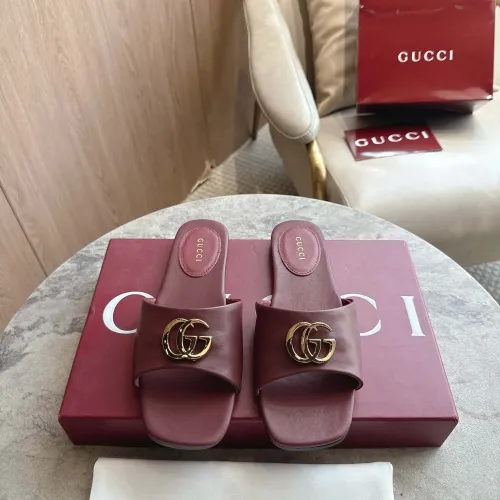 Replica Gucci Slippers For Women #1454409 $92.00 USD for Wholesale