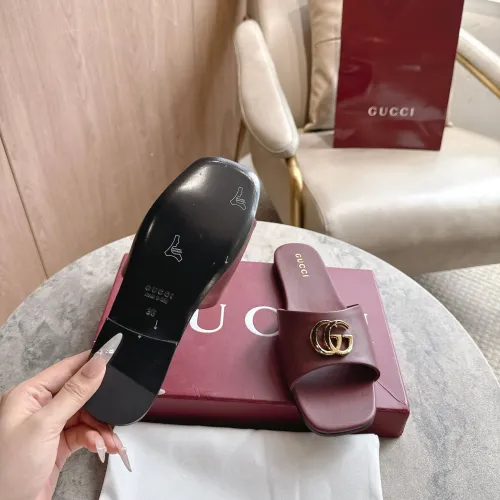 Replica Gucci Slippers For Women #1454409 $92.00 USD for Wholesale