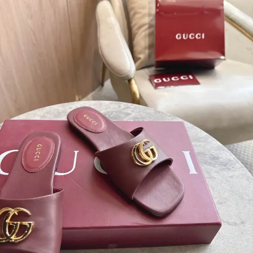 Replica Gucci Slippers For Women #1454409 $92.00 USD for Wholesale