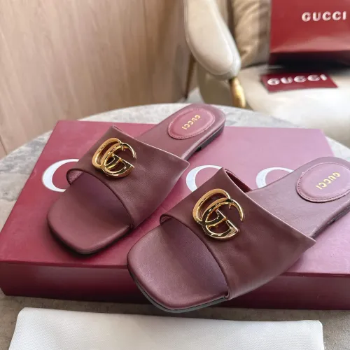 Replica Gucci Slippers For Women #1454409 $92.00 USD for Wholesale