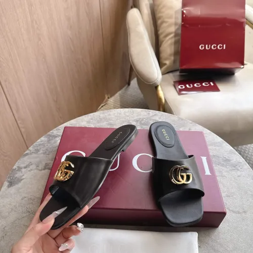 Replica Gucci Slippers For Women #1454410 $92.00 USD for Wholesale