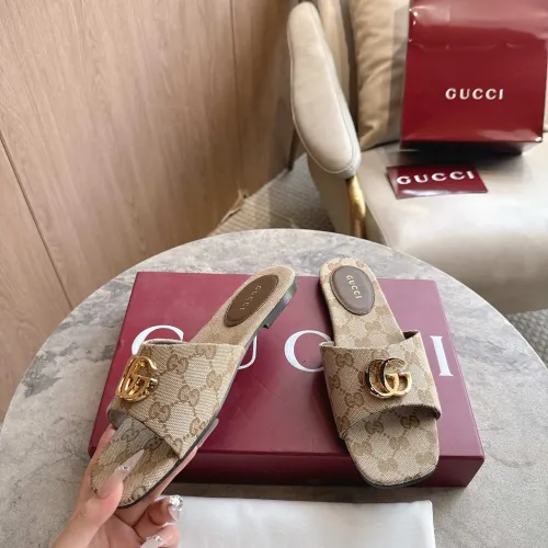 Replica Gucci Slippers For Women #1454412 $92.00 USD for Wholesale